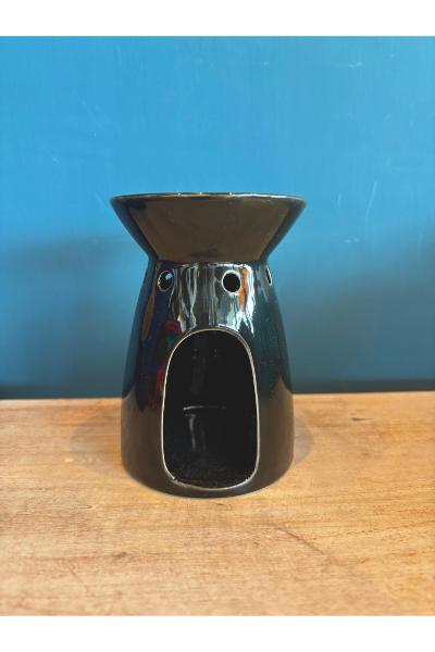 Ceramic Oil Burner - Black (OB-B-T)